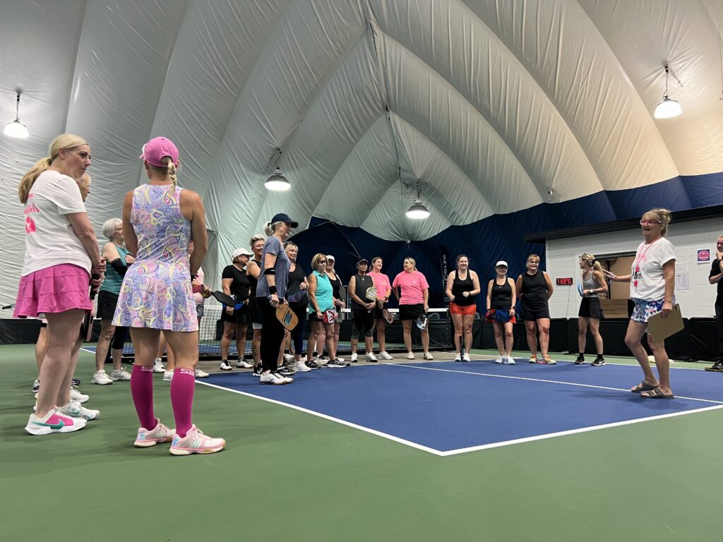 PickleballChicks Tournament Ladies-Only Pickleball CORTE Kitchener