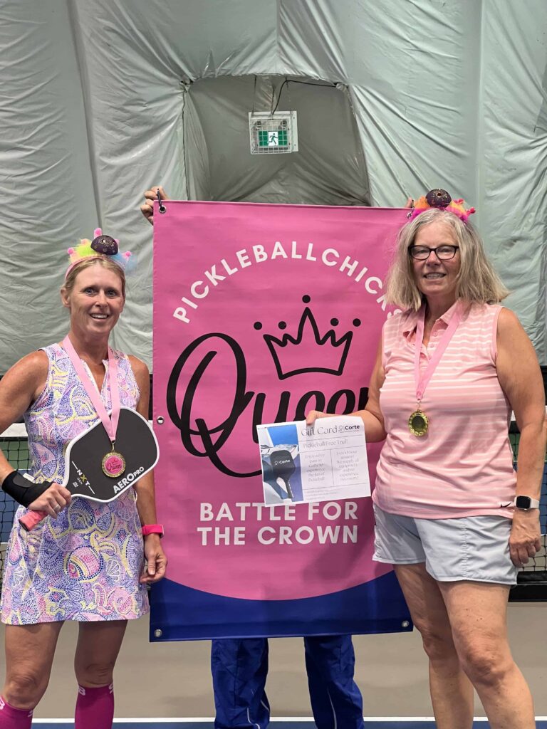 PickleballChicks Tournament Ladies-Only Pickleball CORTE Kitchener