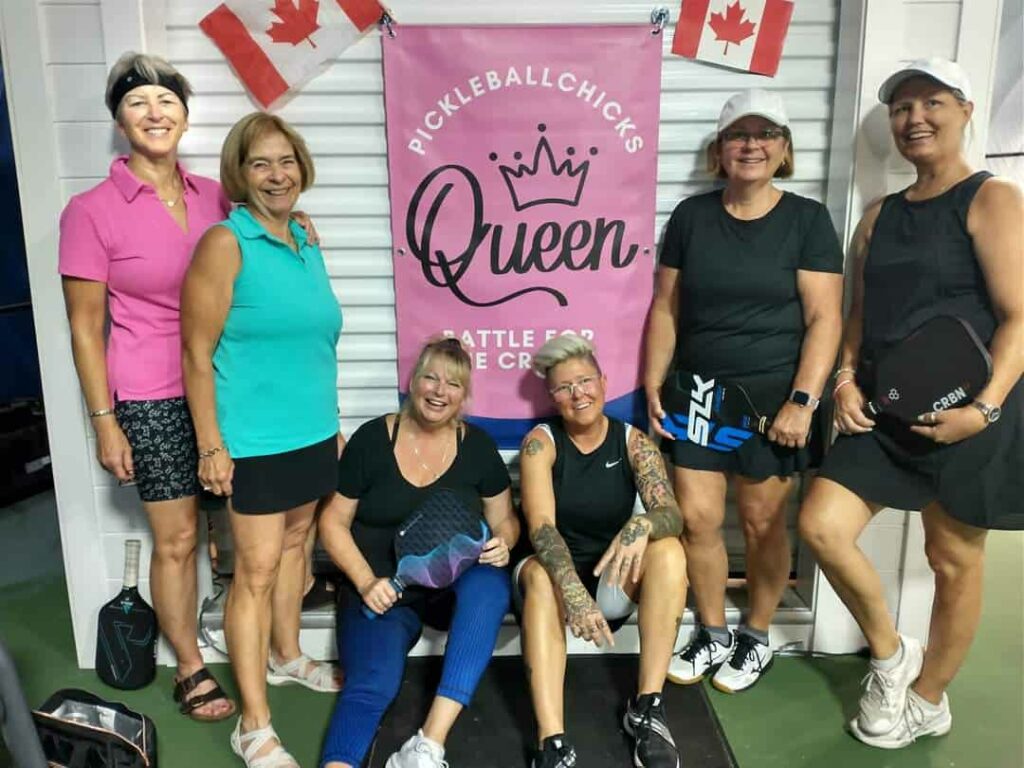 PickleballChicks Tournament Ladies-Only Pickleball CORTE Kitchener